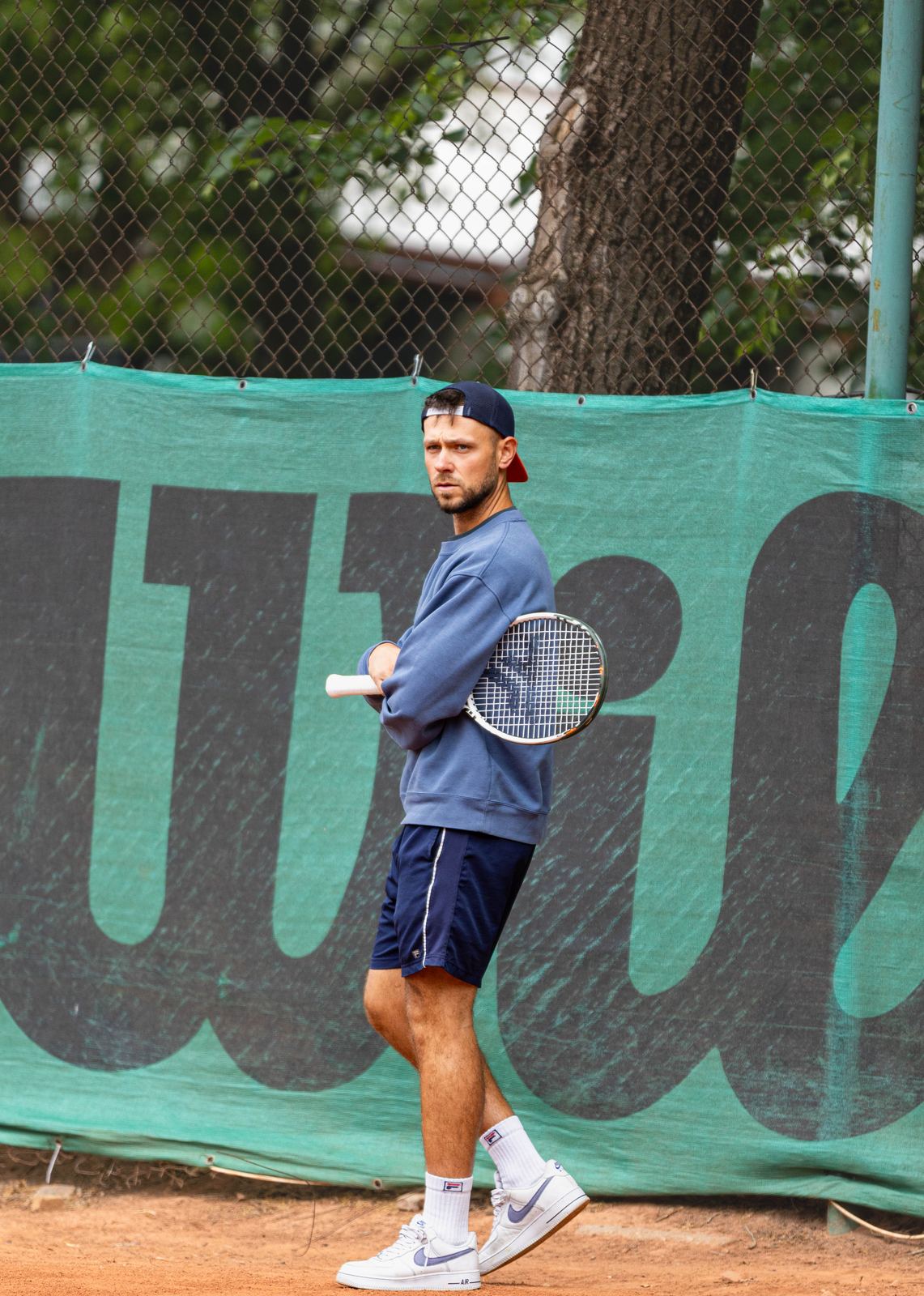 On court during a practice block