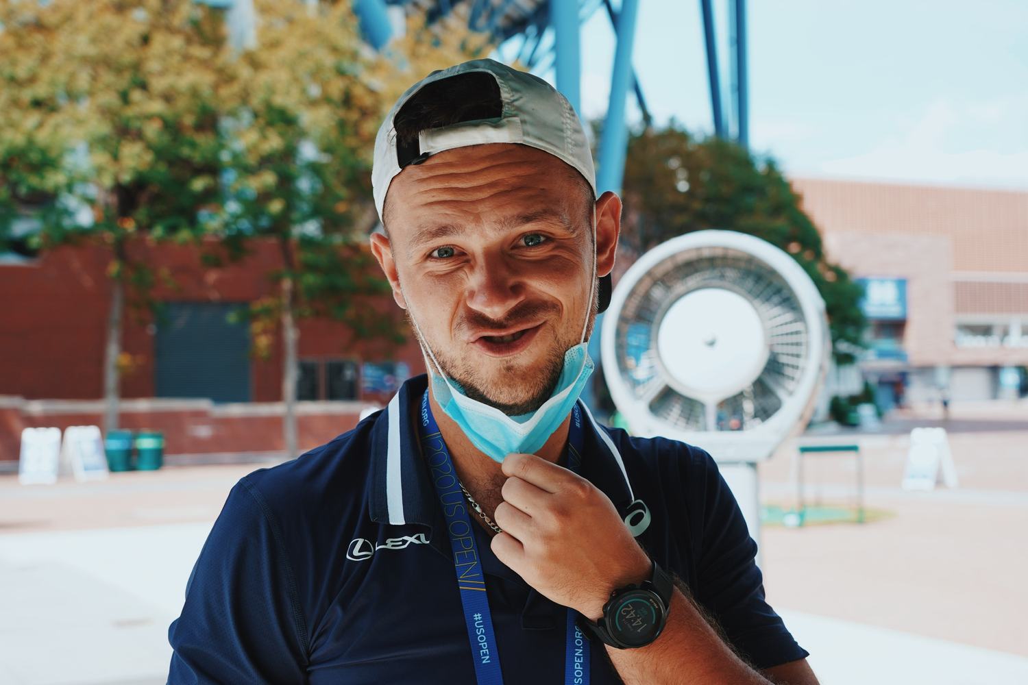 On court in the summer of 2018