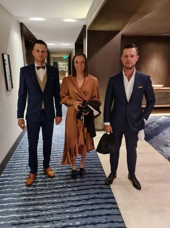 Heading to an event